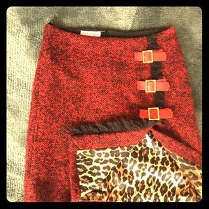 Vintage Dolce & Gabbana side buckle skirt